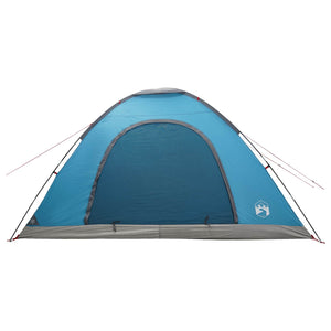 Σκηνή Camping με στέγη με αέρα αέρα Μπλε 335 x 275 x 180 εκ. - Pakobazaar