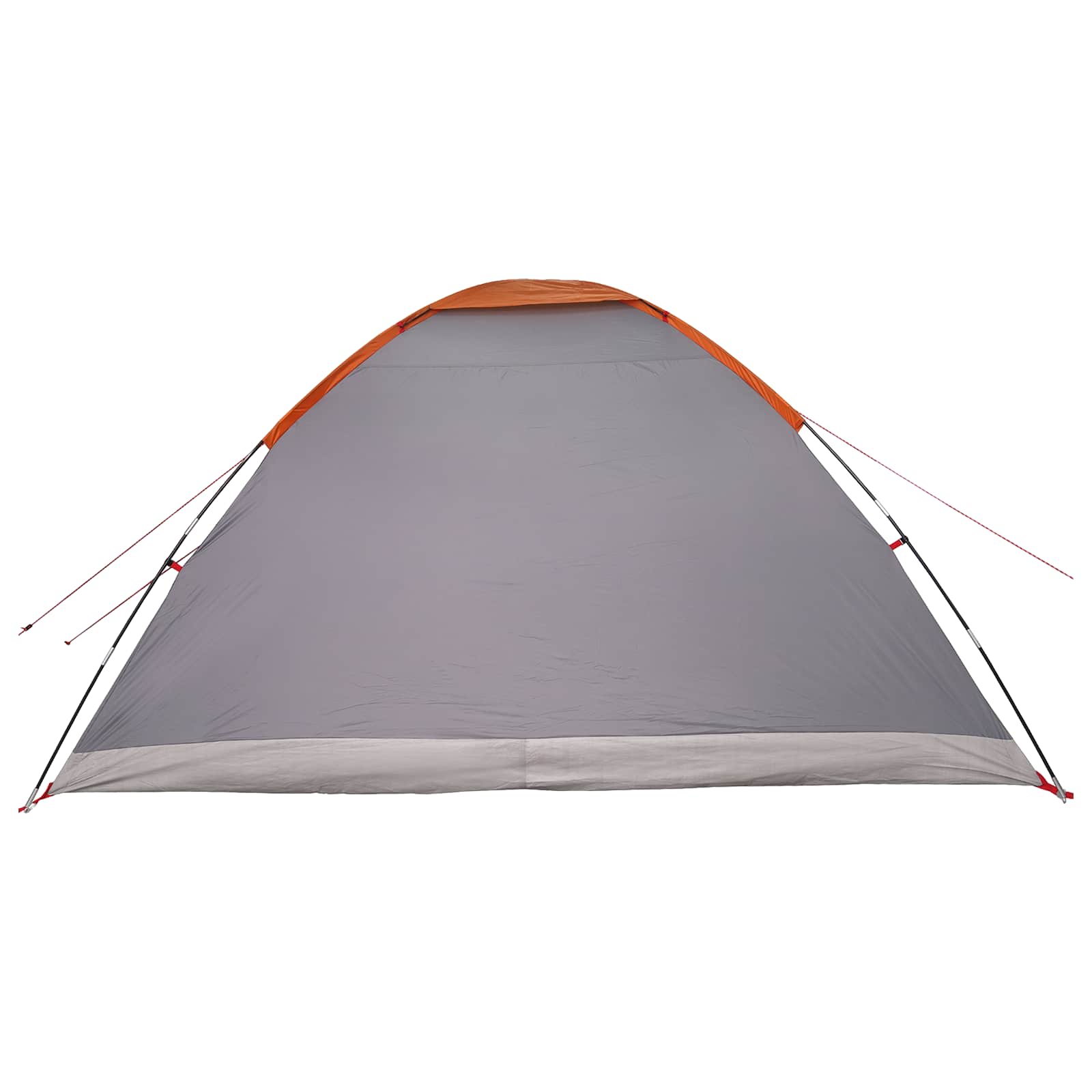 Σκηνή Camping με στέγη Γκρι και Πορτοκαλί 335 x 275 x 180 εκ.