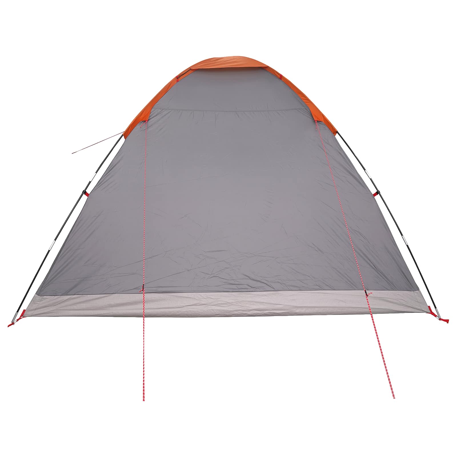 Σκηνή Camping με στέγη Γκρι και Πορτοκαλί 335 x 275 x 180 εκ.