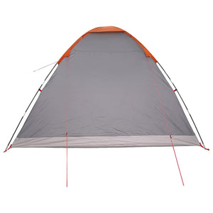 Σκηνή Camping με στέγη Γκρι και Πορτοκαλί 335 x 275 x 180 εκ. - Pakobazaar