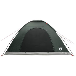 Σκηνή Camping με στέγη Στρατιωτικό Πράσινο 335 x 275 x 180 εκ. - Pakobazaar