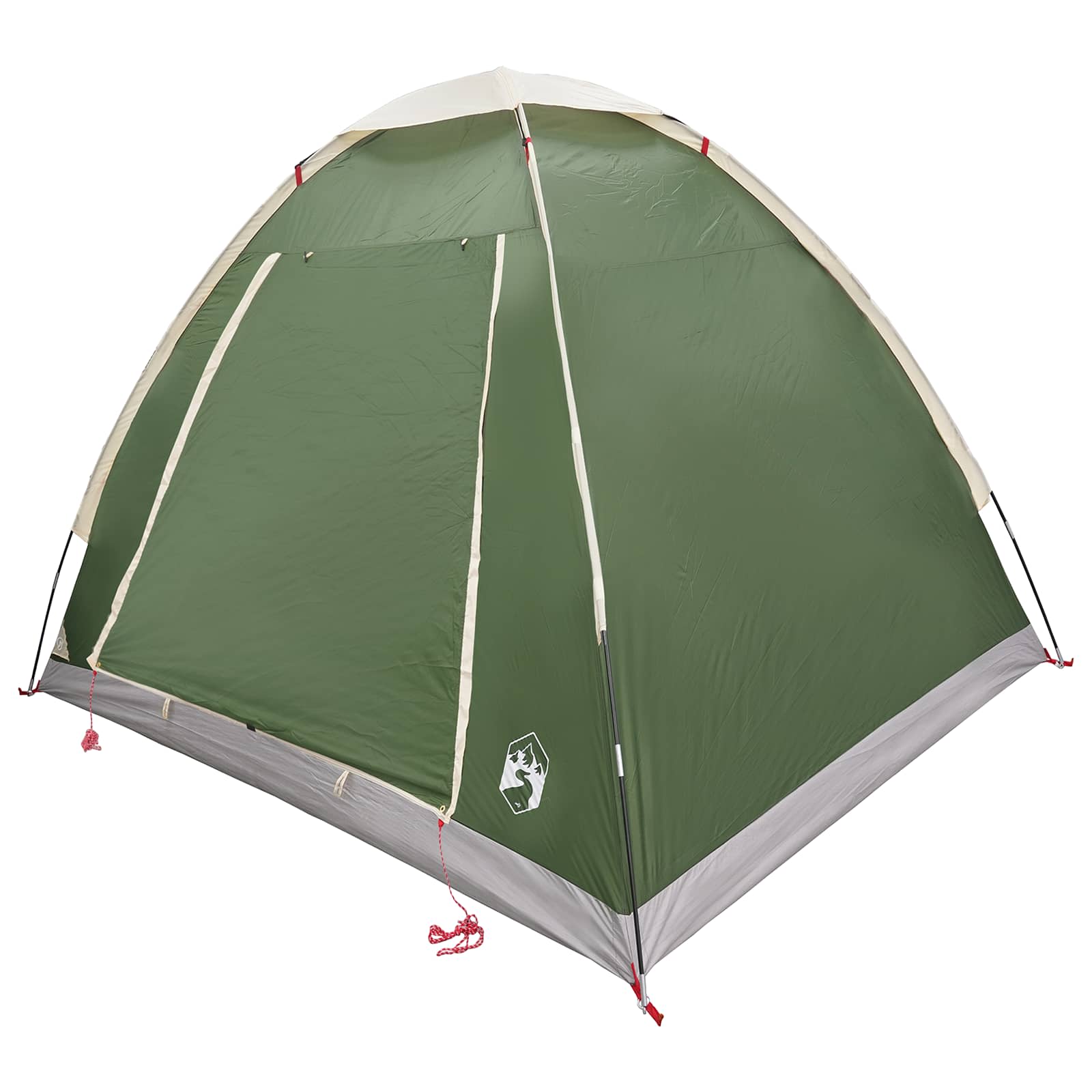 Σκηνή Camping με στέγη Πράσινο 2 Άτομα Πολυεστέρας και Χάλυβας