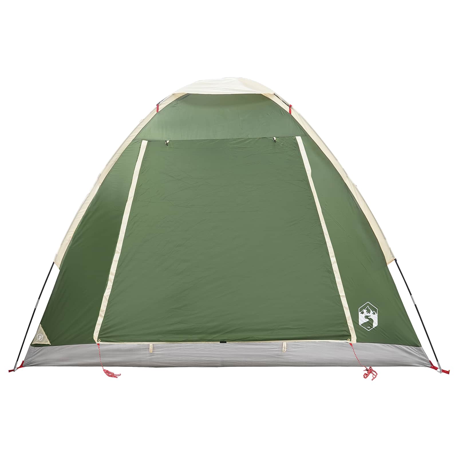 Σκηνή Camping με στέγη Πράσινο 2 Άτομα Πολυεστέρας και Χάλυβας