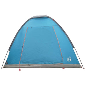 Σκηνή Camping με στέγη Μπλε 2 Άτομα Πολυεστέρας και Χάλυβας - Pakobazaar