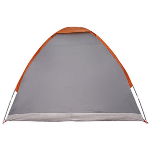 Σκηνή Camping με στέγη με αέρα αέρα Γκρι και Πορτοκαλί 2 Άτομα - Pakobazaar