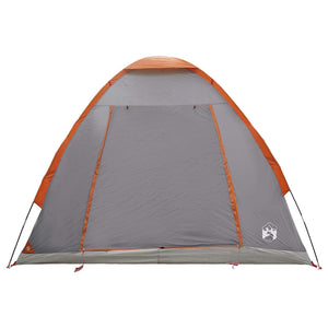 Σκηνή Camping με στέγη με αέρα αέρα Γκρι και Πορτοκαλί 2 Άτομα - Pakobazaar