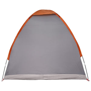 Σκηνή Camping με στέγη με αέρα αέρα Γκρι και Πορτοκαλί 2 Άτομα - Pakobazaar