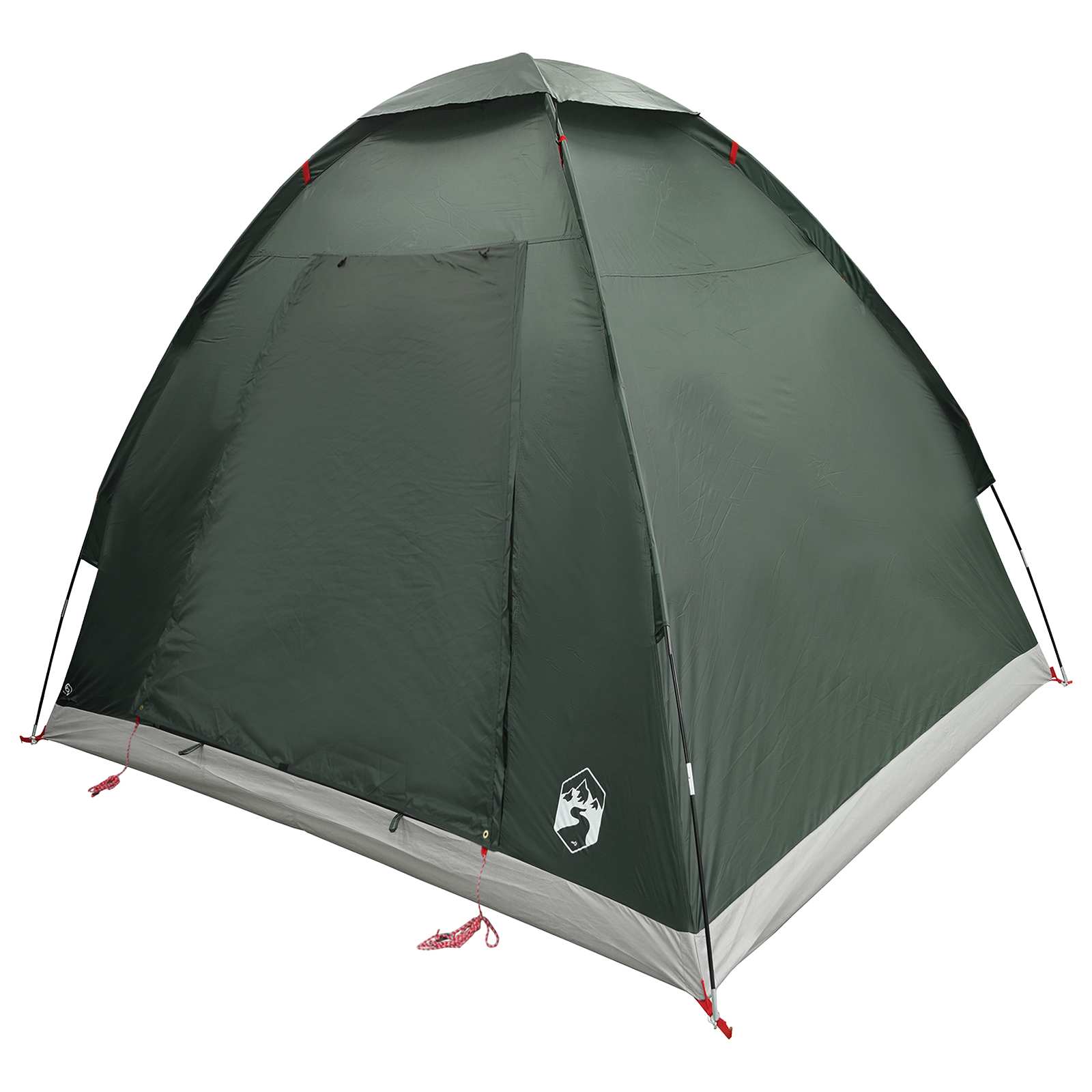Σκηνή Camping με στέγη Στρατιωτικό Πράσινο 190 x 140 x 105 εκ.