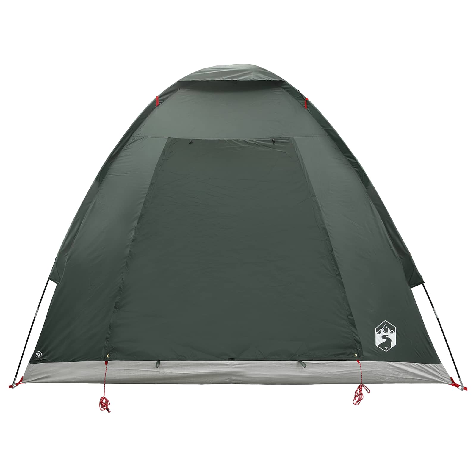 Σκηνή Camping με στέγη Στρατιωτικό Πράσινο 190 x 140 x 105 εκ.