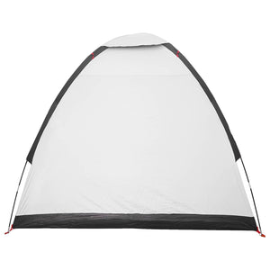 Σκηνή Camping με στέγη Λευκό Μαύρο 190 x 140 x 105 εκ. - Pakobazaar