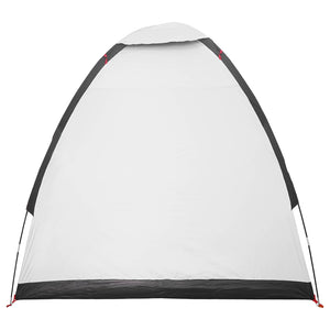 Σκηνή Camping με στέγη Λευκό Μαύρο 190 x 140 x 105 εκ. - Pakobazaar