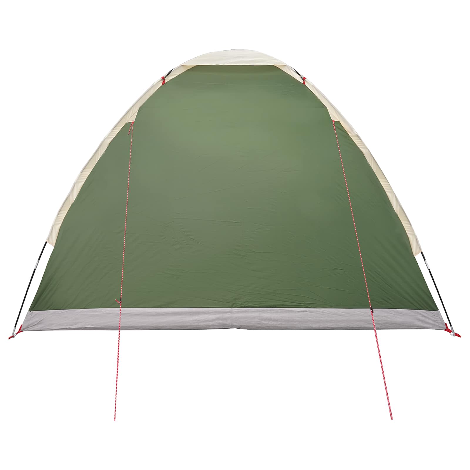 Σκηνή Camping με στέγη Πράσινο 4 ατόμων Πολυεστέρας και Χάλυβας
