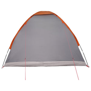 Σκηνή Camping με στέγη με αέρα αέρα Γκρι και Πορτοκαλί 4 ατόμων - Pakobazaar