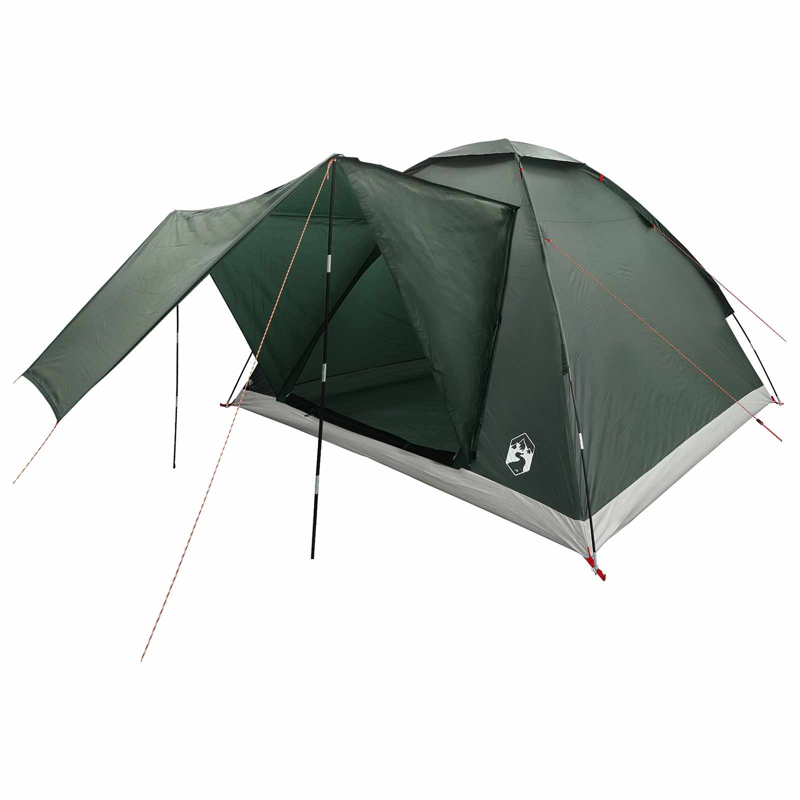 Σκηνή Camping με στέγη Στρατιωτικό Πράσινο 275 x 215 x 125 εκ.