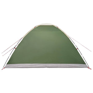 Σκηνή Camping με στέγη Πράσινο 6 ατόμων Πολυεστέρας και Χάλυβας - Pakobazaar