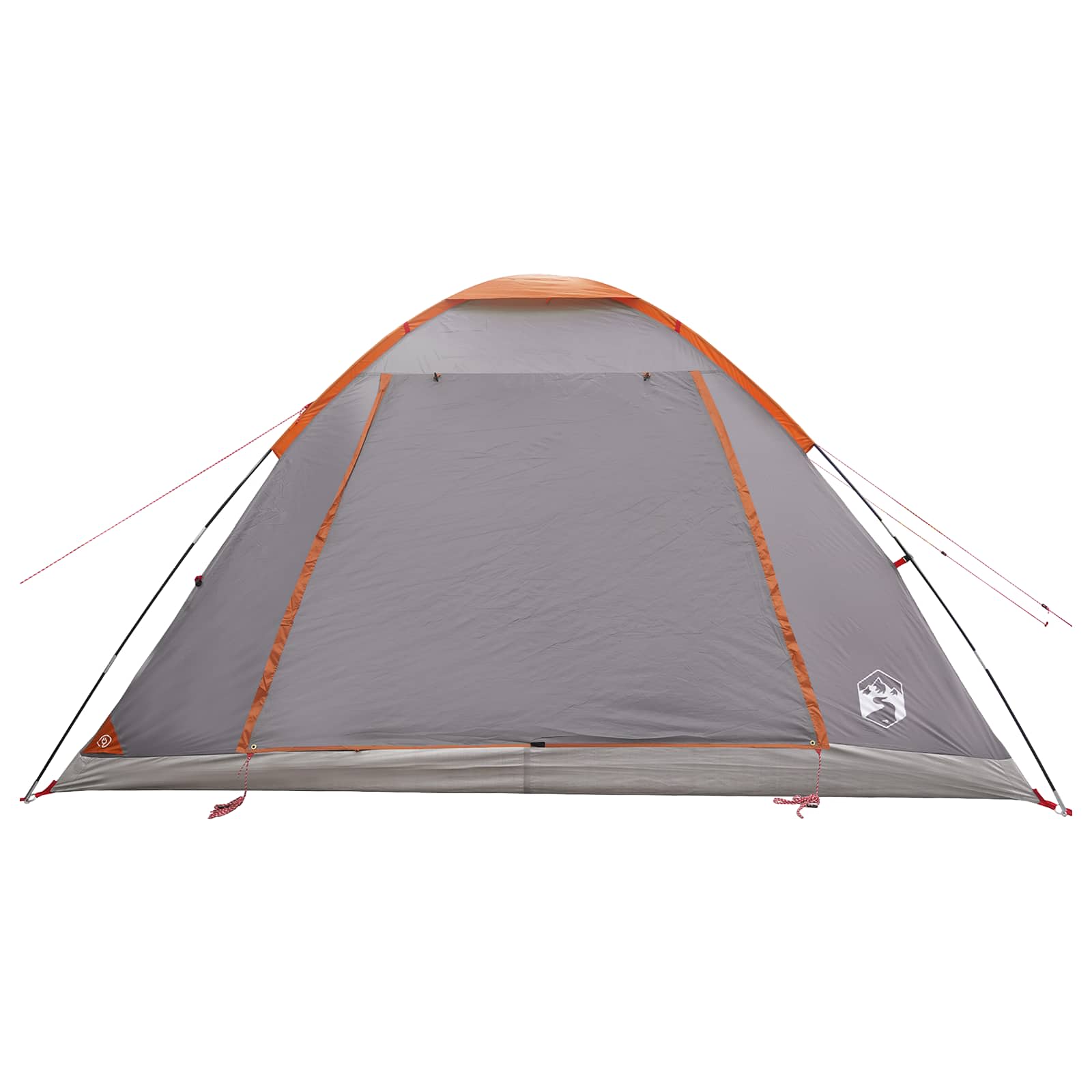 Σκηνή Camping με στέγη με αέρα αέρα Γκρι και Πορτοκαλί 6 ατόμων - Pakobazaar