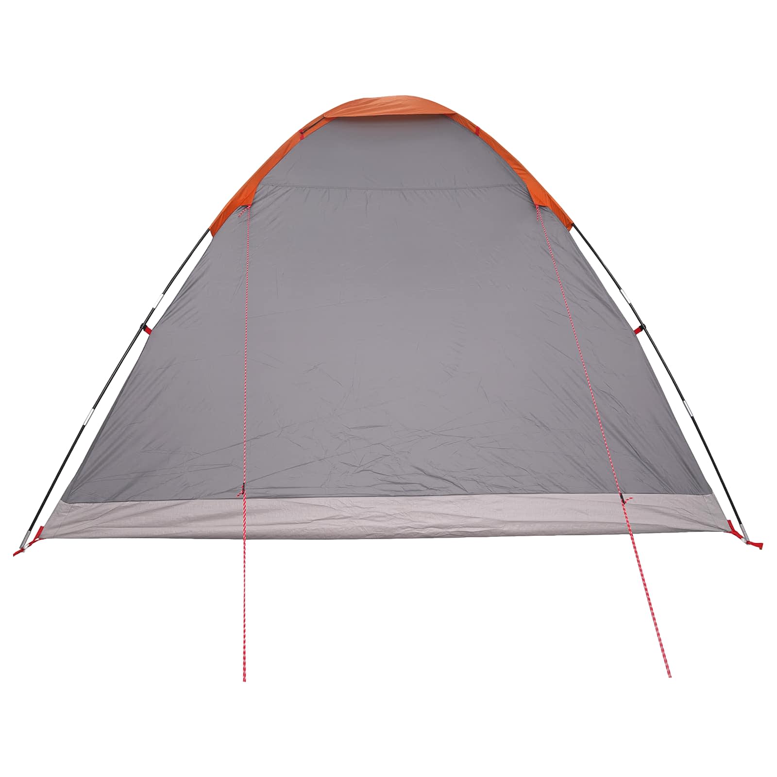 Σκηνή Camping με στέγη με αέρα αέρα Γκρι και Πορτοκαλί 6 ατόμων - Pakobazaar