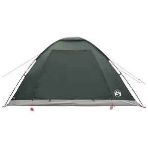 Σκηνή Camping με στέγη Στρατιωτικό Πράσινο 335 x 275 x 180 εκ. - Pakobazaar