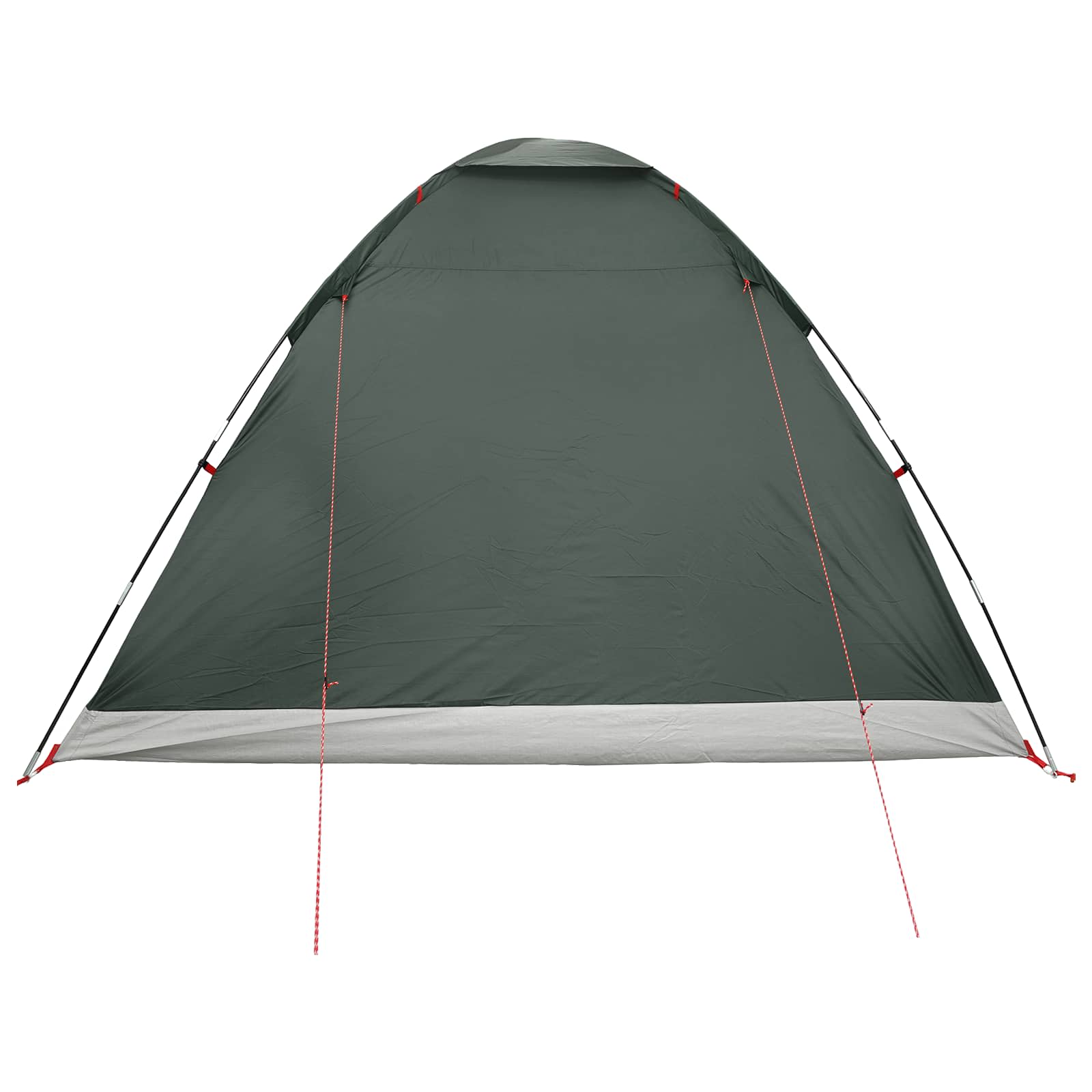 Σκηνή Camping με στέγη Στρατιωτικό Πράσινο 335 x 275 x 180 εκ. - Pakobazaar