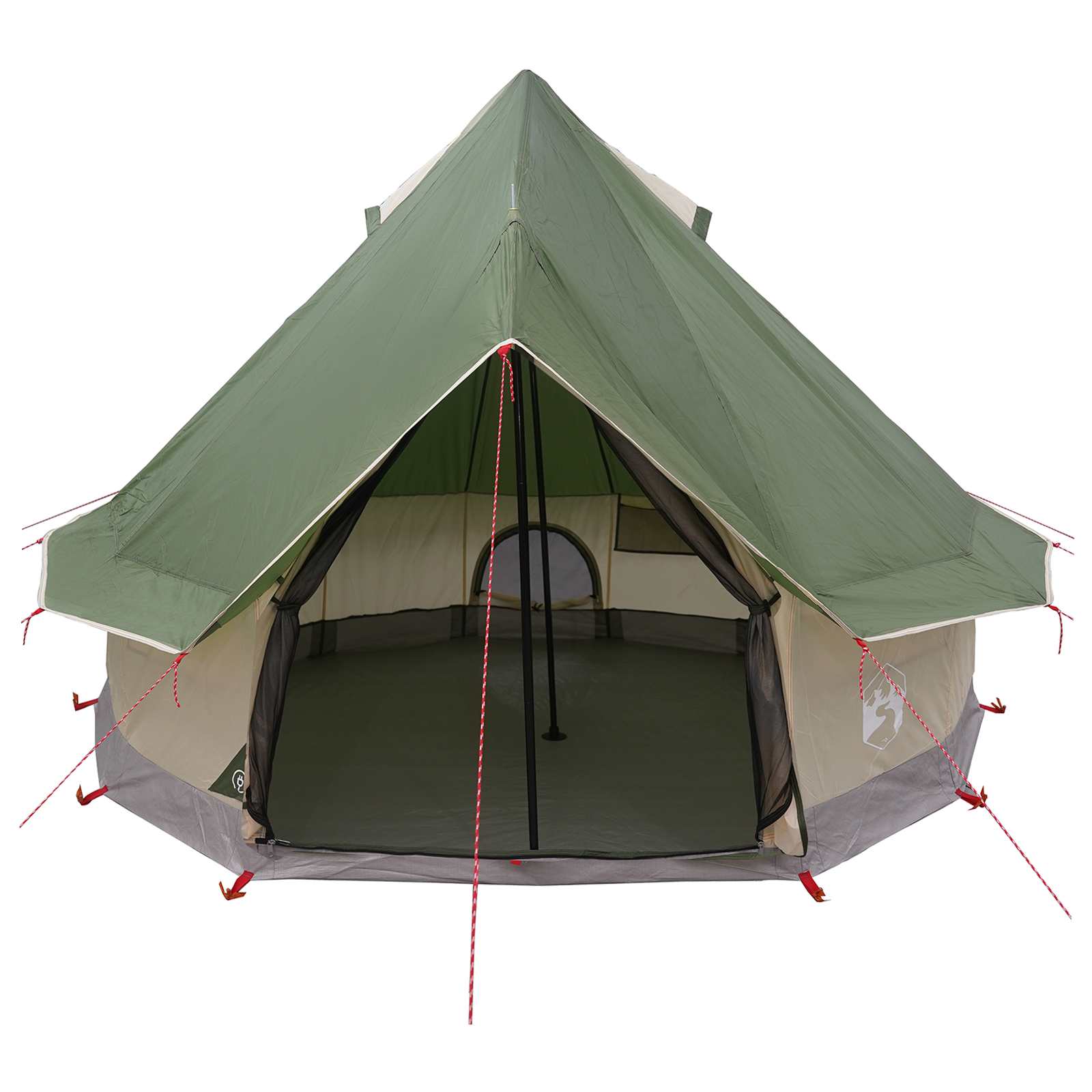 Σκηνή Τιπί Πράσινο 250 x 250 cm Πολυεστέρας και Χάλυβας