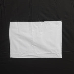 Τέντα Κυνήγι με στέγη Λευκό Μαύρο 145 x 145 x 150 εκ - Pakobazaar