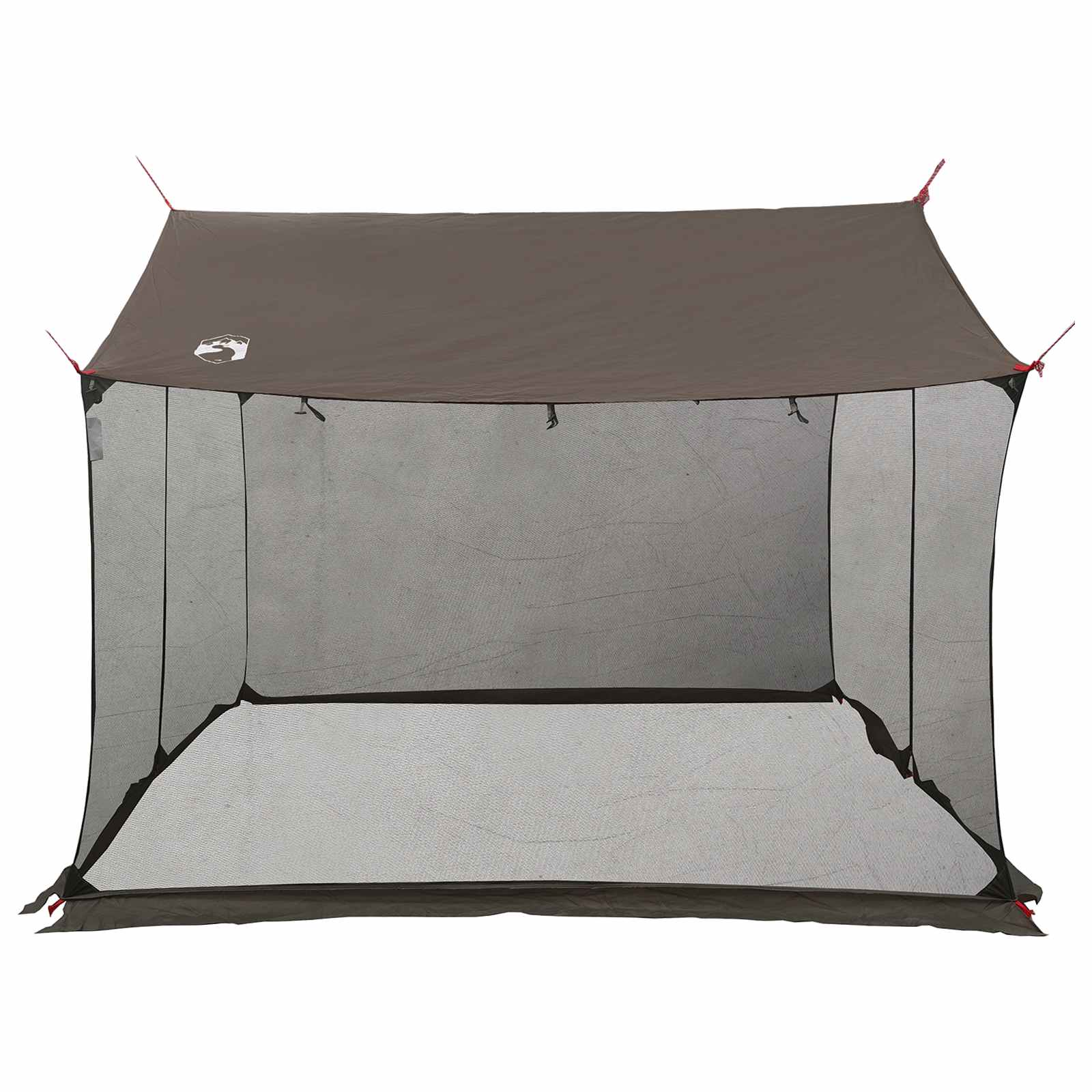 Σκηνή κατασκήνωσης με πλέγμα Καφέ Γκρι 270 x 210 x 210 εκ - Pakobazaar