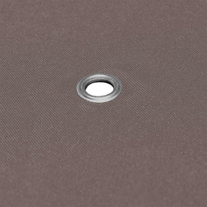 Κάλυμμα Γκαζebo Taupe 300 x 300 cm Πολυεστέρας και Χάλυβας - Pakobazaar