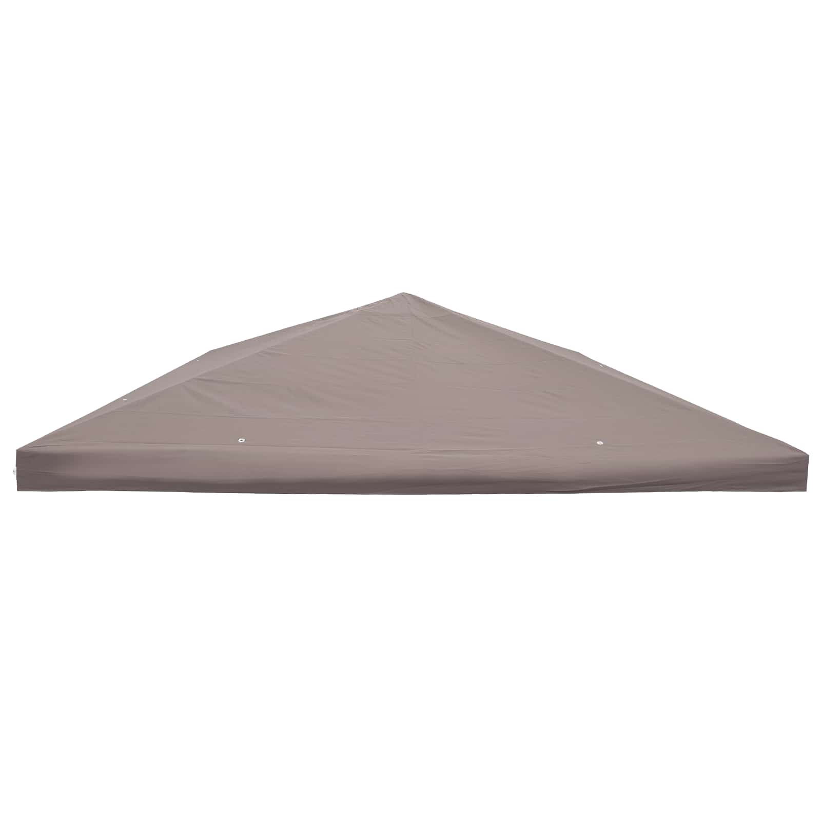 Κάλυμμα Γκαζebo Taupe 300 x 300 cm Πολυεστέρας και Χάλυβας