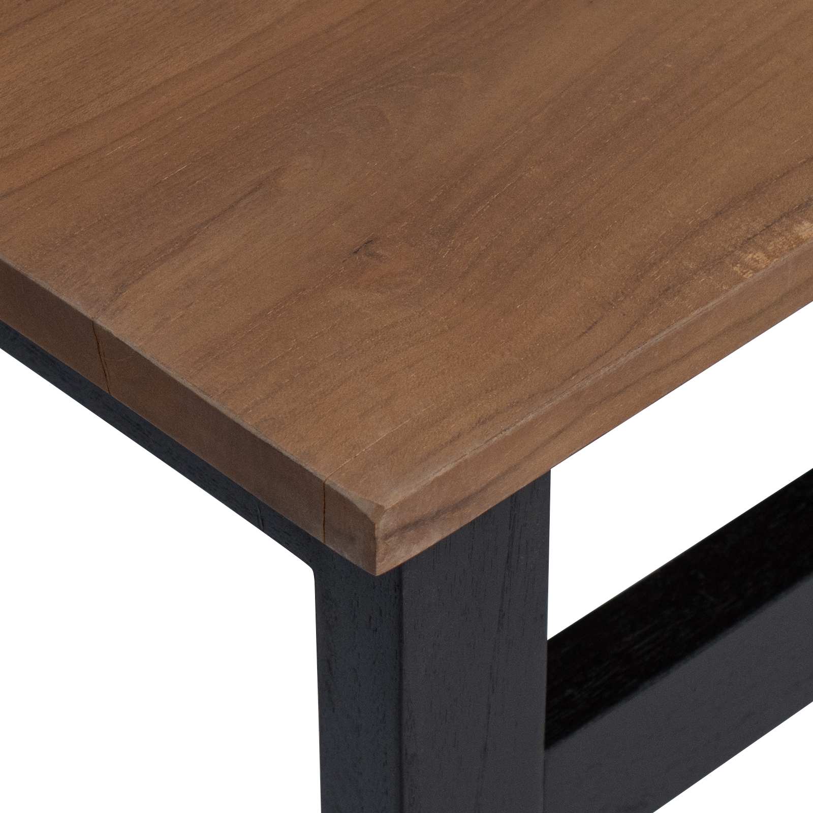 Γραφείο Φυσικό Στερεό Ξύλο Τίκ 100 x 45 x 75εκ - Pakobazaar