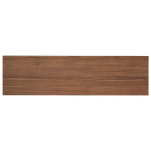 Ντουλάπι TV 110 x 30 x 40 cm Φυσικό Στερεό Ξύλο Τίκ - Pakobazaar