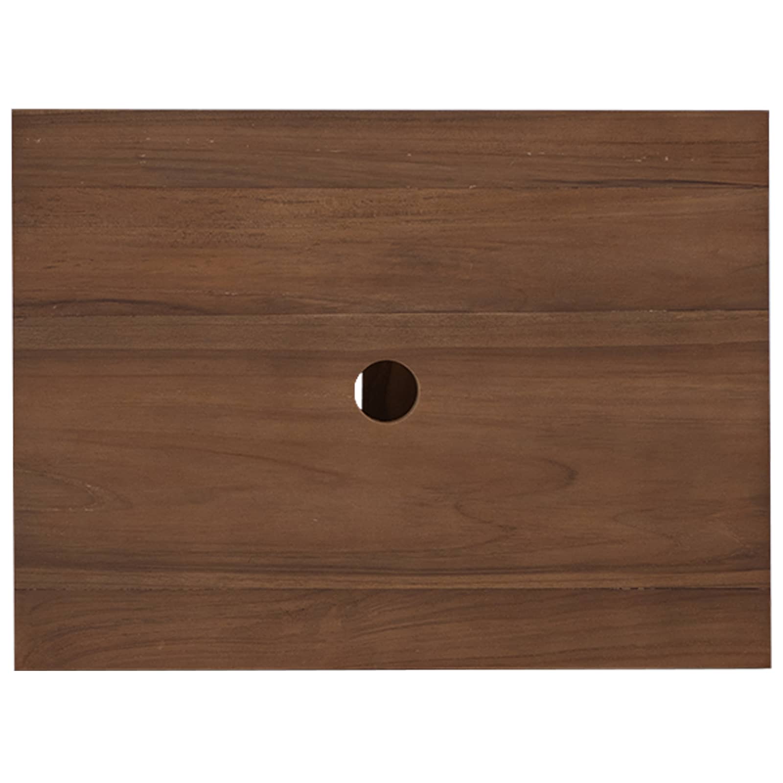 Ντουλάπι Μπάνιου Φυσικό 60 x 45 x 75 cm Στερεό Ξύλο Τίκ - Pakobazaar