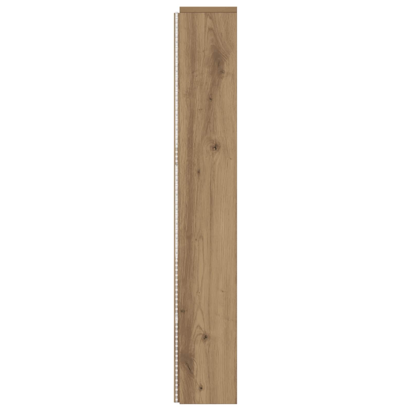 Κεφαλάρι Ντουλάπι με LED με ράφι Καρυδιά Χειροποίητης Εργασίας - Pakobazaar