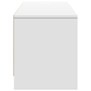 Ντουλάπι TV με led Λευκό 165 x 34 x 40 εκ. Επεξεργασμένο ξύλο - Pakobazaar