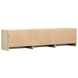Ντουλάπι TV με led Σονόμα 165 x 34 x 40 εκ. Επεξεργασμένο ξύλο - Pakobazaar