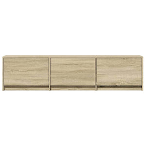 Ντουλάπι TV με led Σονόμα 165 x 34 x 40 εκ. Επεξεργασμένο ξύλο - Pakobazaar