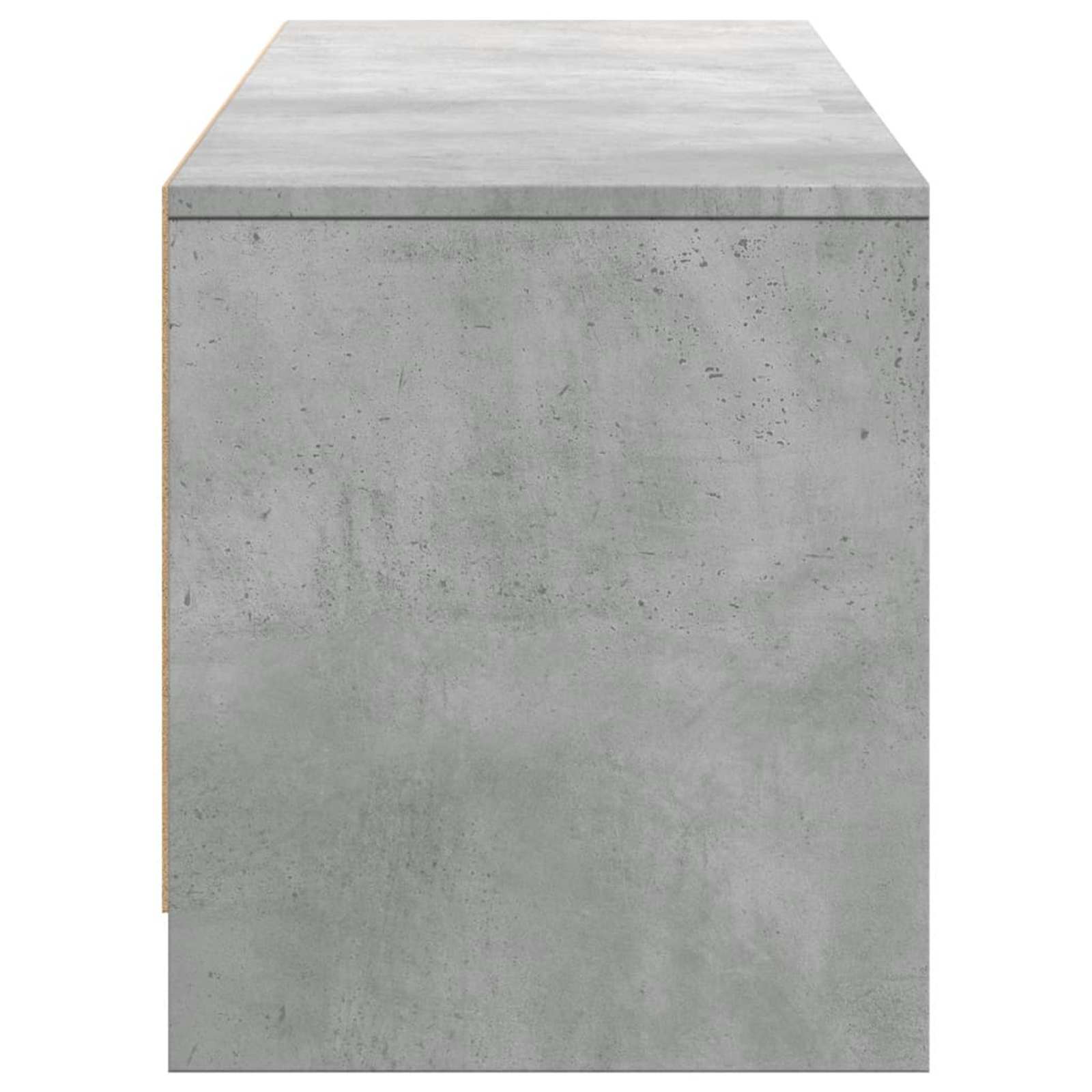 Ντουλάπι TV Σκυρόδεμα 165 x 34 x 40 εκ. Επεξεργασμένο ξύλο