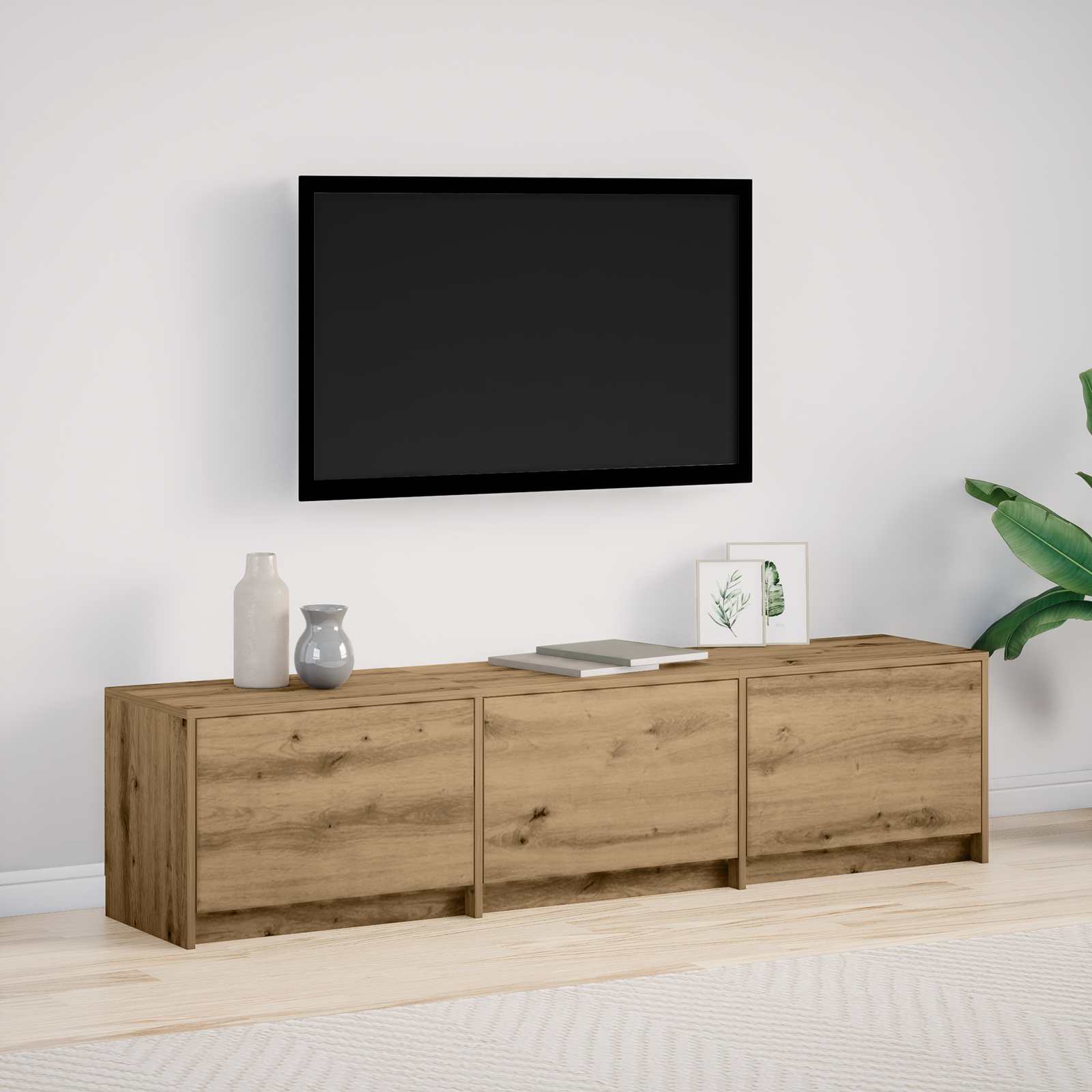 Ντουλάπι TV Artisan Oak Επεξεργασμένο ξύλο