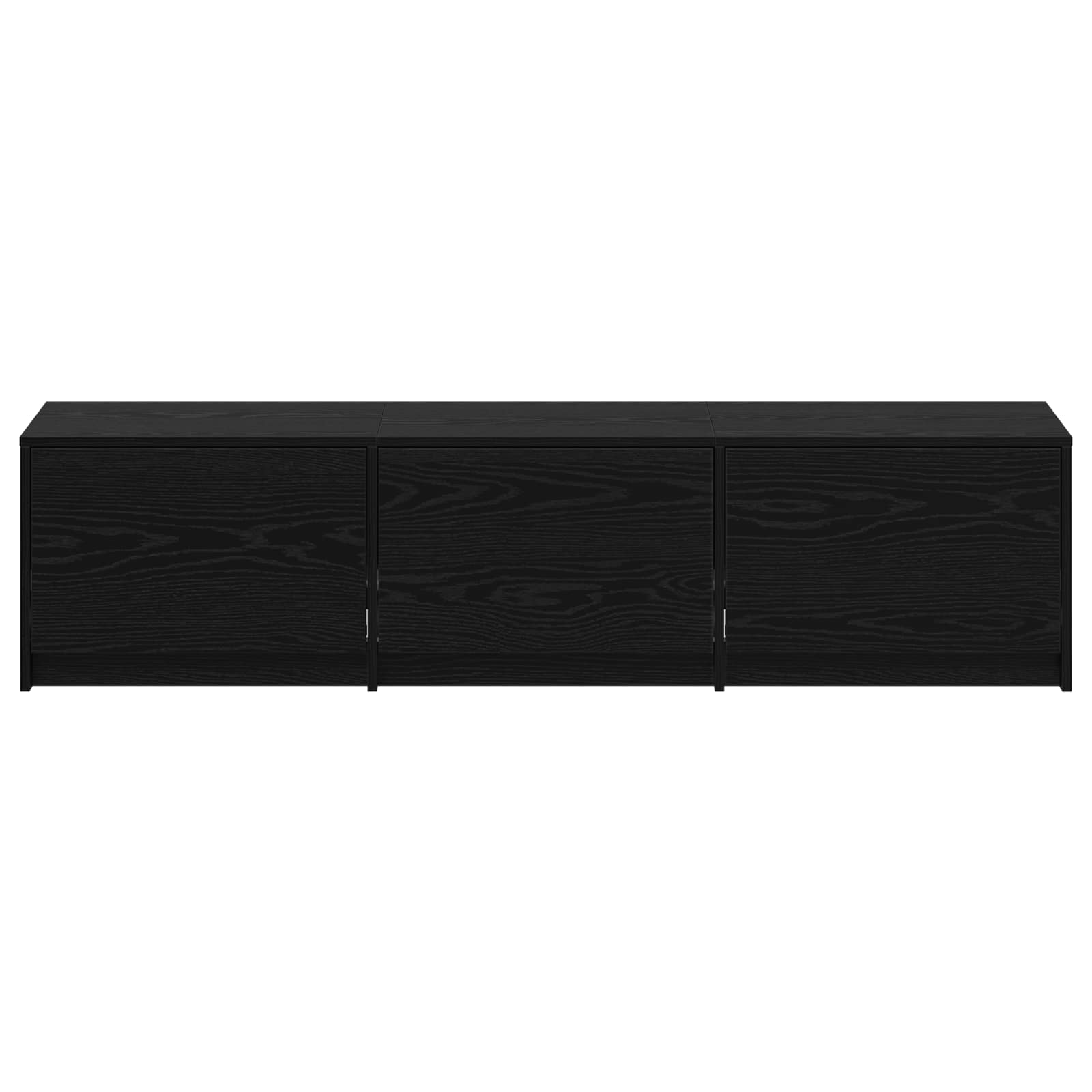 Ντουλάπι TV Μαύρη Οξυά 165 x 34 x 40 εκ. Επεξεργασμένο ξύλο - Pakobazaar