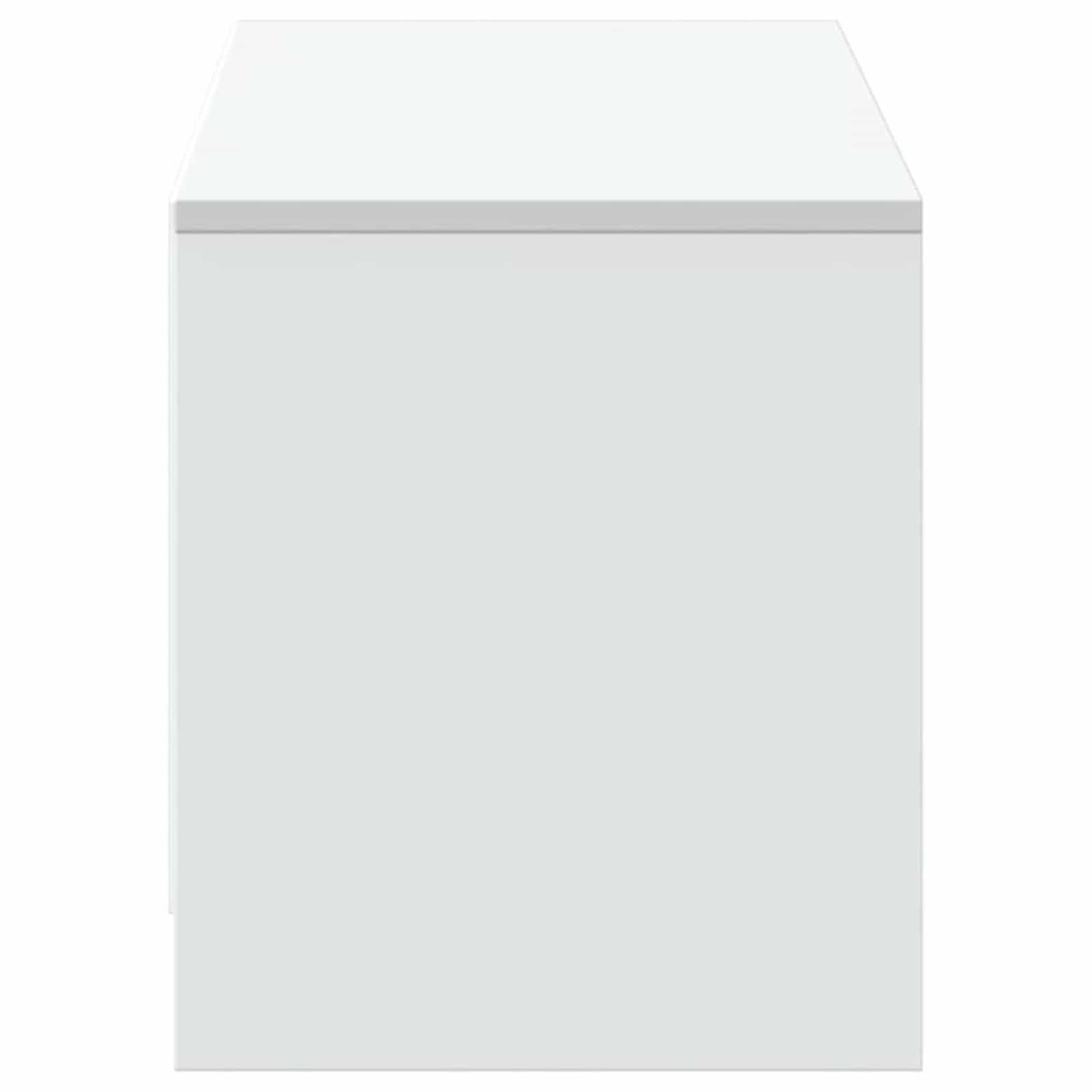 Ντουλάπι TV με led Λευκό 140 x 34 x 40 εκ Επεξεργασμένο ξύλο - Pakobazaar