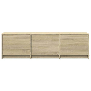 Ντουλάπι TV με led Σονόμα 140 x 34 x 40 εκ Επεξεργασμένο ξύλο - Pakobazaar