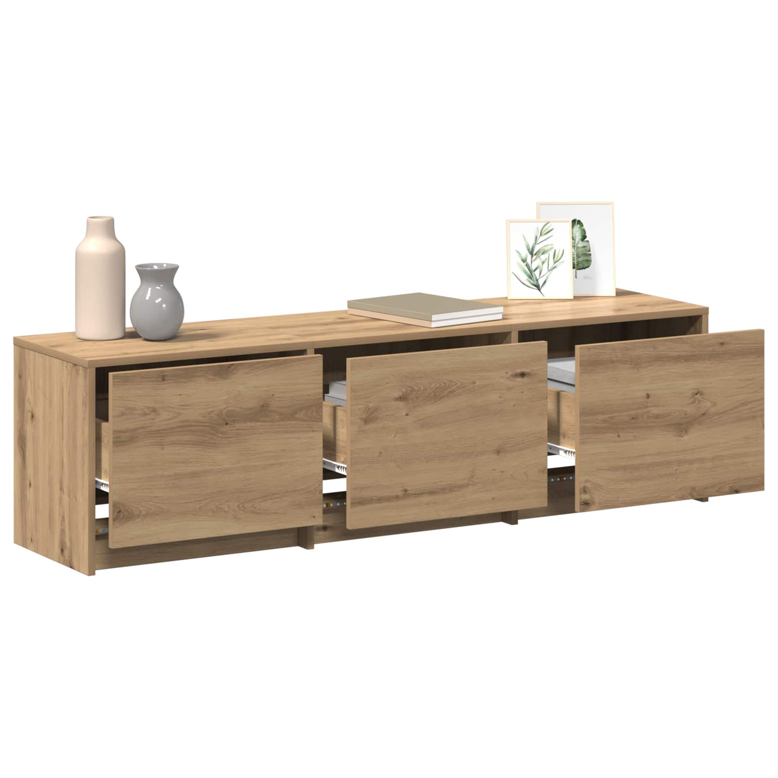 Ντουλάπι TV Artisan Oak 140 x 34 x 40 εκ Επεξεργασμένο ξύλο