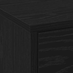 Ντουλάπι TV Μαύρη Οξυά 140 x 34 x 40 εκ Επεξεργασμένο ξύλο - Pakobazaar