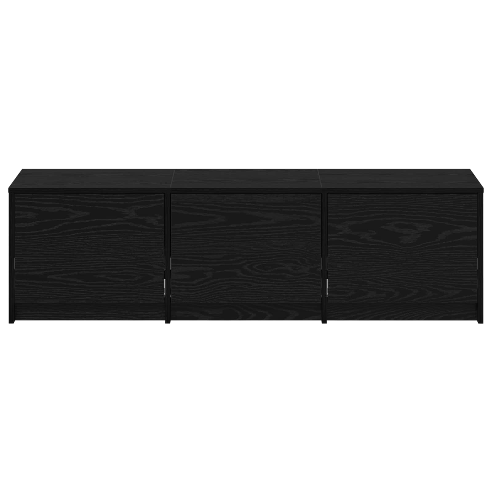 Ντουλάπι TV Μαύρη Οξυά 140 x 34 x 40 εκ Επεξεργασμένο ξύλο - Pakobazaar