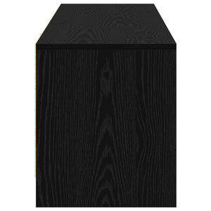 Ντουλάπι TV Μαύρη Οξυά 140 x 34 x 40 εκ Επεξεργασμένο ξύλο - Pakobazaar