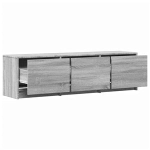 Ντουλάπι TV Γκρίζο Σονομα 140 x 34 x 40 εκ Επεξεργασμένο ξύλο - Pakobazaar