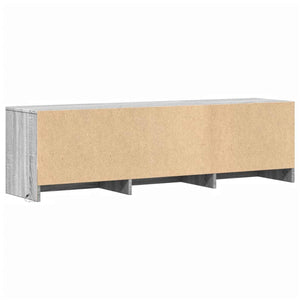 Ντουλάπι TV Γκρίζο Σονομα 140 x 34 x 40 εκ Επεξεργασμένο ξύλο - Pakobazaar
