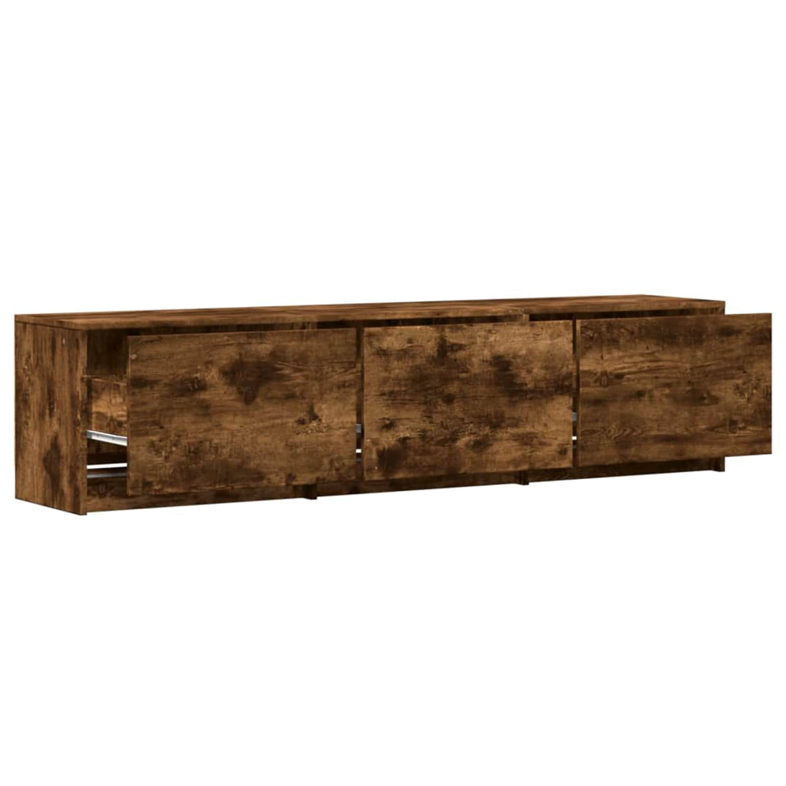 Ντουλάπι TV Καπνιστό Δρύς 165 x 34 x 40 εκ. Επεξεργασμένο ξύλο - Pakobazaar