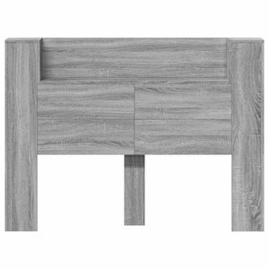 Κεφαλάρι Ντουλάπι με LED Γκρι Σονομά 140 x 16,5 x 103,5 cm - Pakobazaar
