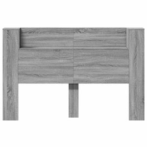 Κεφαλάρι Ντουλάπι με LED Γκρι Σονομά 160 x 16,5 x 103,5 cm - Pakobazaar