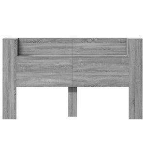 Κεφαλάρι Ντουλάπι με LED Γκρι Σονομά 180 x 16,5 x 103,5 cm - Pakobazaar